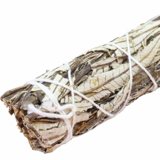 Fagot sauge noire pour purification et bien-être, idéal pour les rituels spirituels.