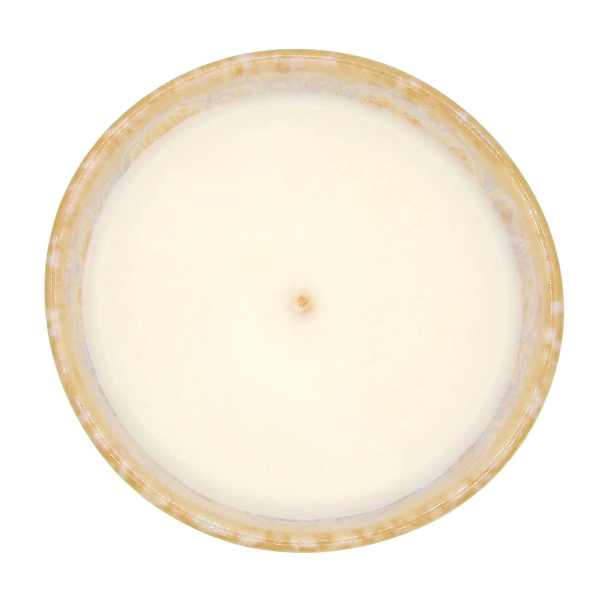 Bougie parfumée crème de concombre dans un récipient en verre élégant, idéale pour une ambiance relaxante.