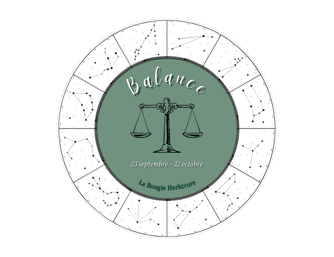 La Balance, signe astrologique de l’équilibre et de l’harmonie,,La Bougie Herbivore,FR,labougieherbivore.live