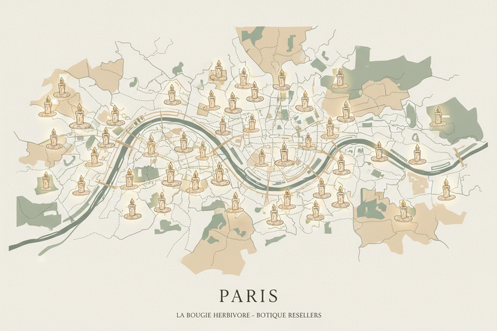 Bougies parfumées La Bougie Herbivore à Paris