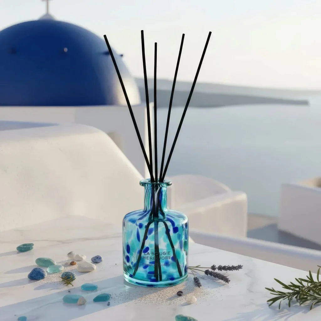 Diffuseur à tiges en verre de 200ml, élégant et personnalisé pour une diffusion douce de parfums uniques