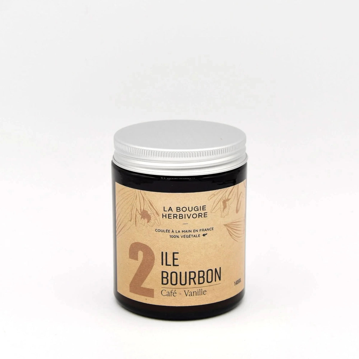 Bougie parfumée Café Vanille No.2 ILE BOURBON 140g