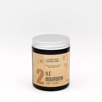 Bougie parfumée Café Vanille No.2 ILE BOURBON 140g