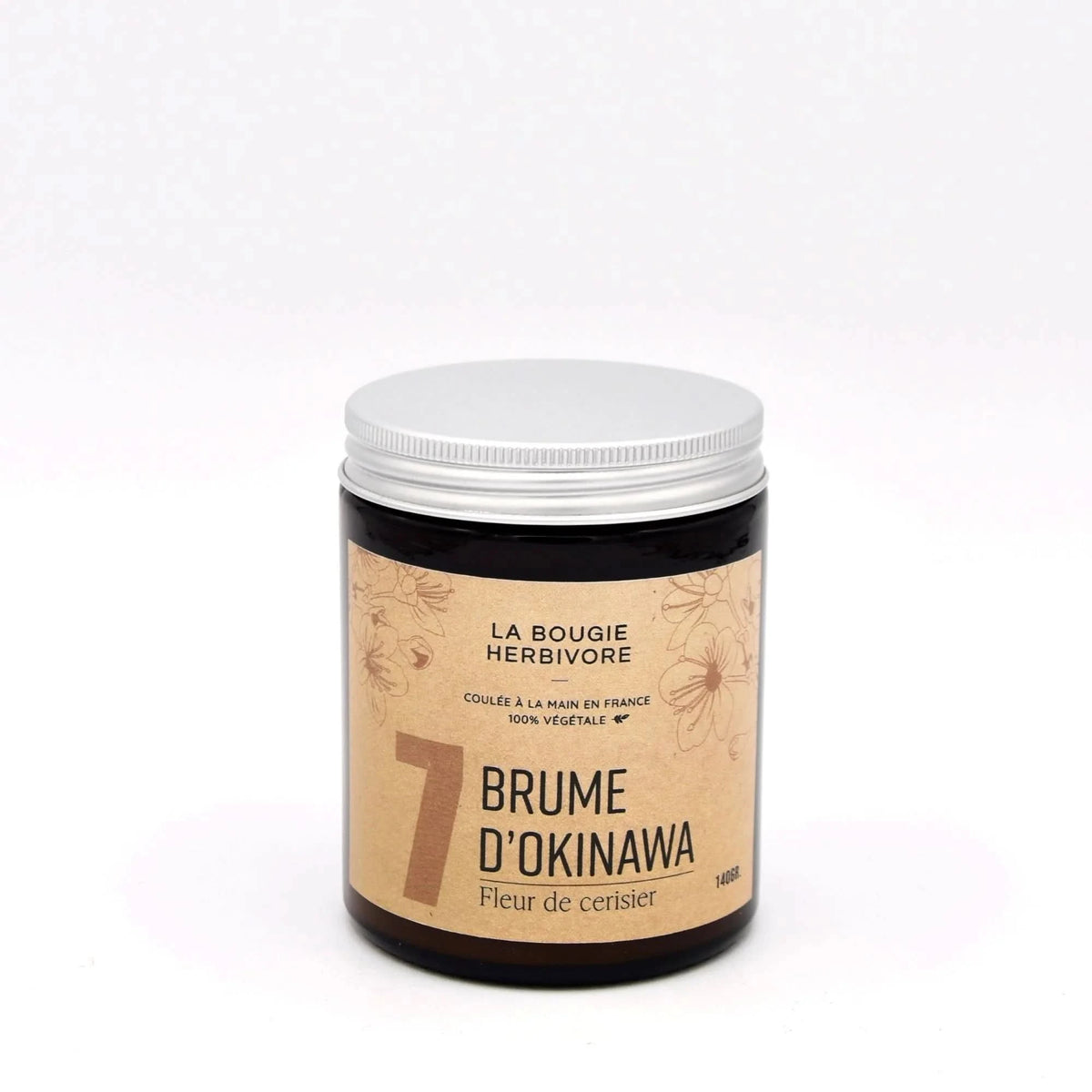 Bougie parfumée fleur de cerisier Air Marin No.7 BRUME D'OKINAWA 140g