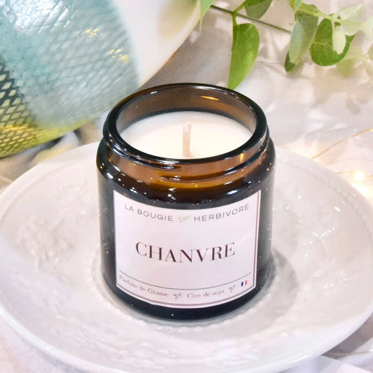 Acheter Bougie parfumée Chanvre à la cire végétale de soja 90g
