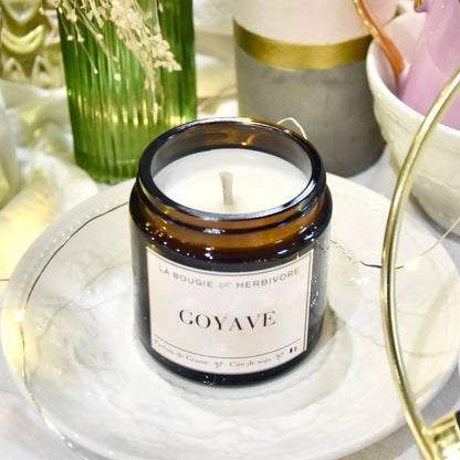 Acheter Bougie parfumée Goyave à la cire végétale de soja 90g