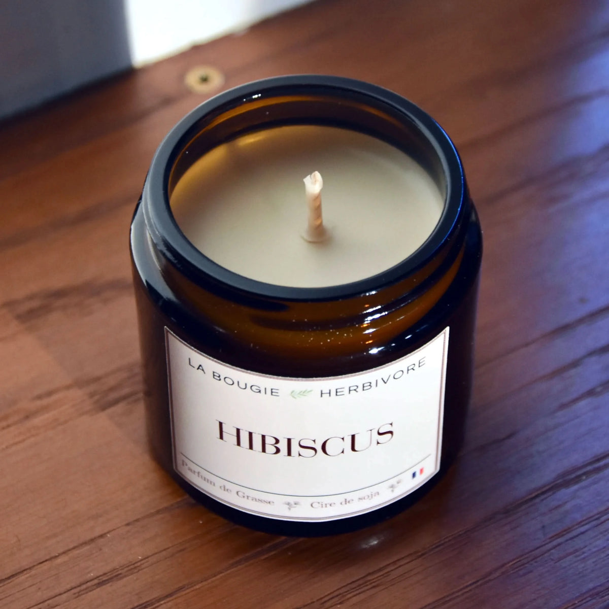 Acheter Bougie parfumée Hibiscus à la cire végétale de soja 90g