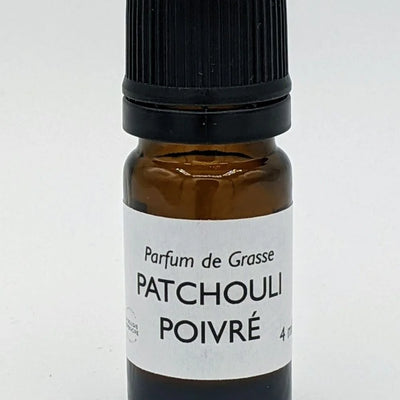 PARFUM BOUGIE POUDREE PATCHOULI POIVRE 4 ML DISPO PARIS OU LAVAL