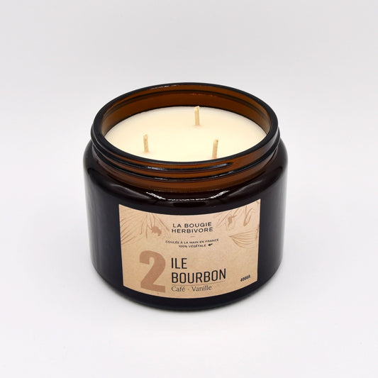 Bougies Parfumées Signature 400g – Choisissez parmi 12 parfums d’exception | La Bougie Herbivore - La Bougie Herbivore  BOUGIE-400G-N01 45.00 EUR