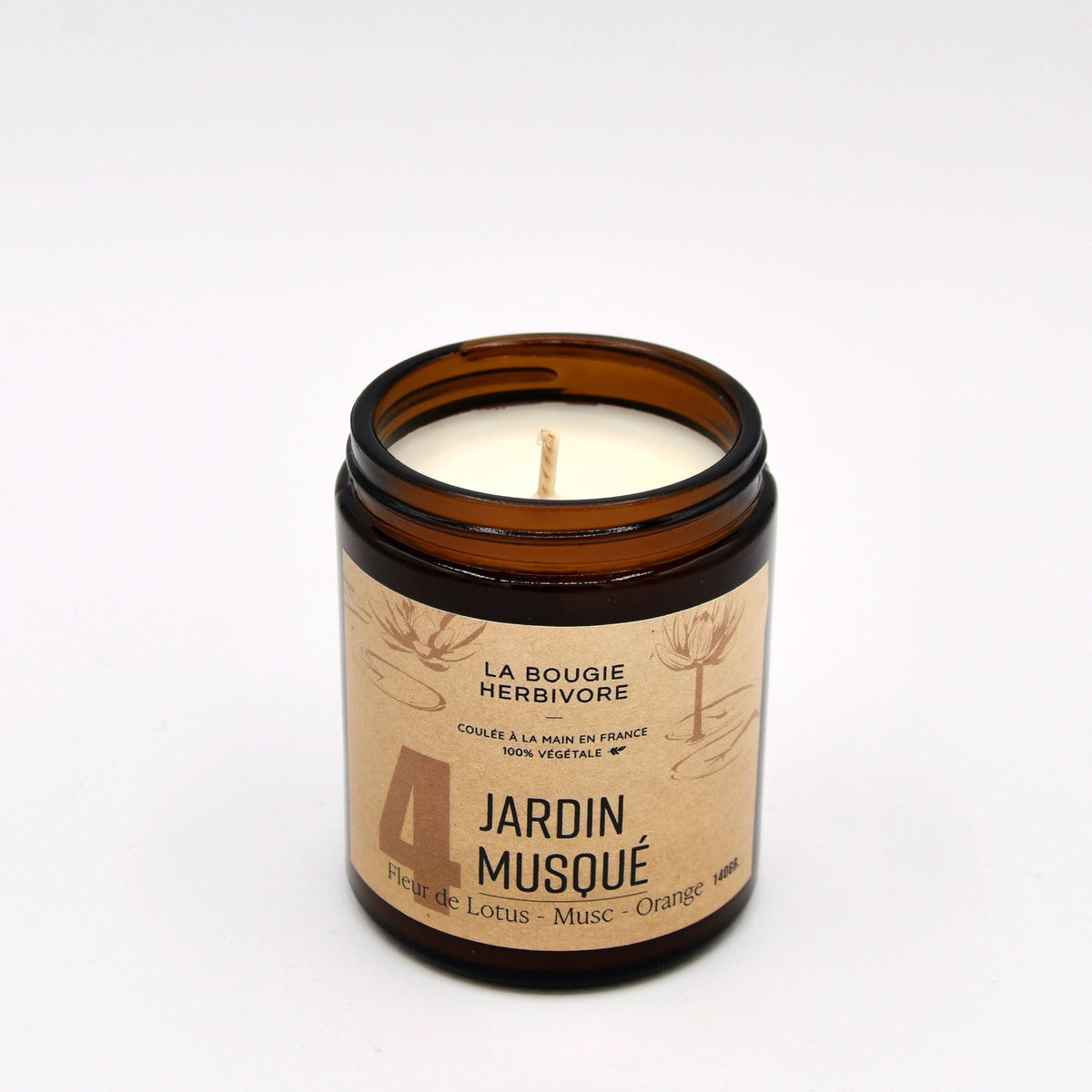 Bougies Parfumées Signature 140g – Choisissez parmi 12 parfums d’exception | La Bougie Herbivore - La Bougie Herbivore  BOUGIE-140G-N01 28.00 EUR