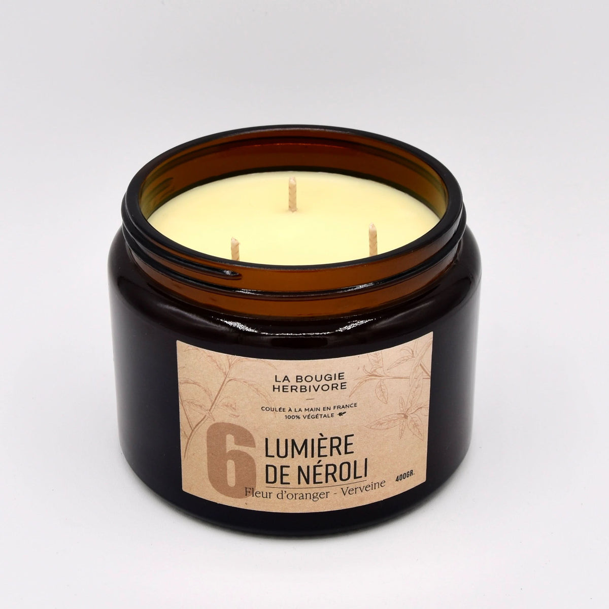 Bougies Parfumées Signature 400g – Choisissez parmi 12 parfums d’exception | La Bougie Herbivore - La Bougie Herbivore  BOUGIE-400G-N01 45.00 EUR