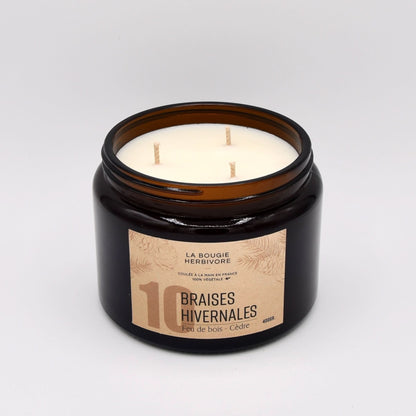Bougies Parfumées Signature 400g – Choisissez parmi 12 parfums d’exception | La Bougie Herbivore - La Bougie Herbivore  BOUGIE-400G-N01 45.00 EUR