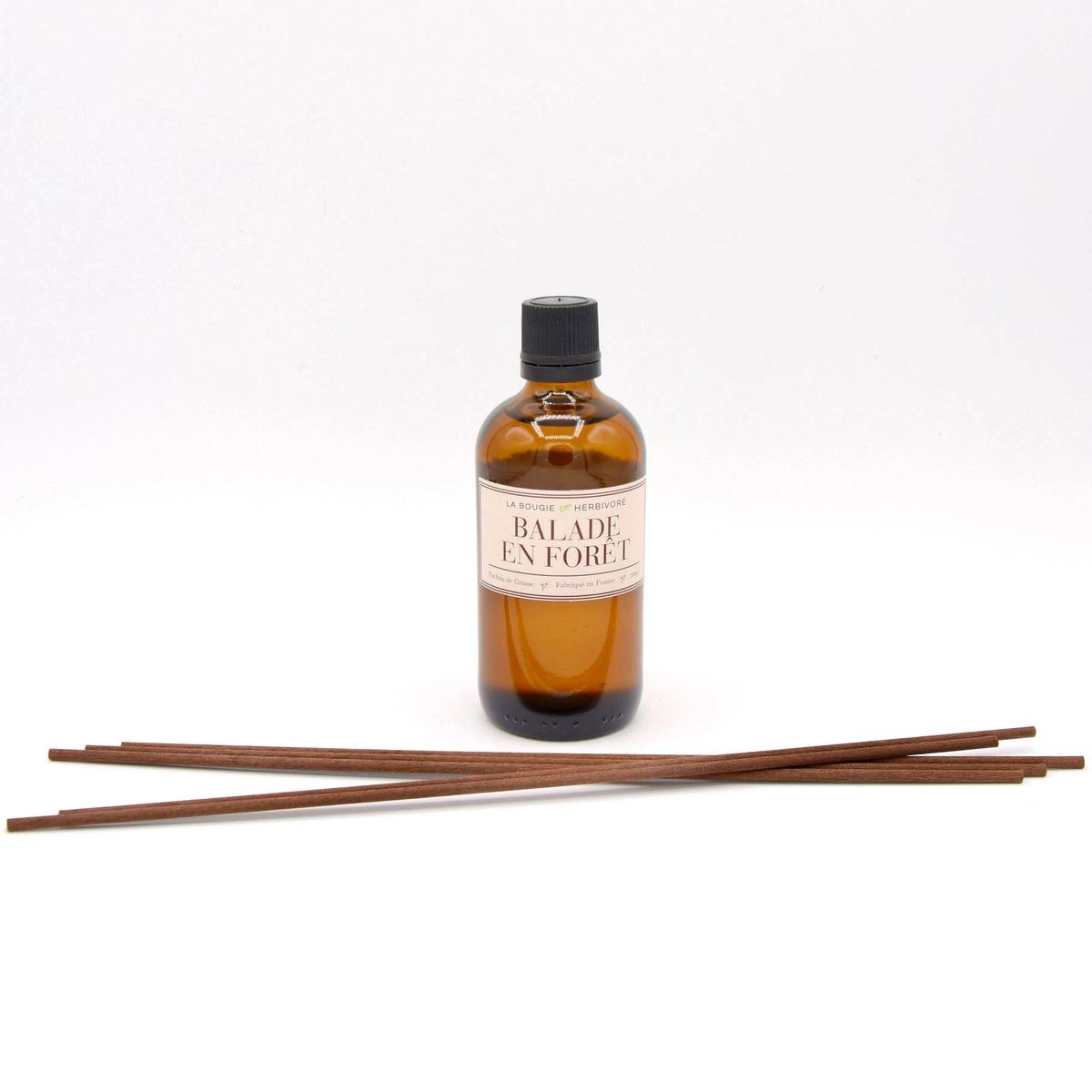 Diffuseur de Parfum avec tiges Balade en Forêt 100 ml La Bougie Herbivore diffuseur
