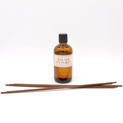 Diffuseur de Parfum avec tiges Balade en Forêt 100 ml La Bougie Herbivore diffuseur