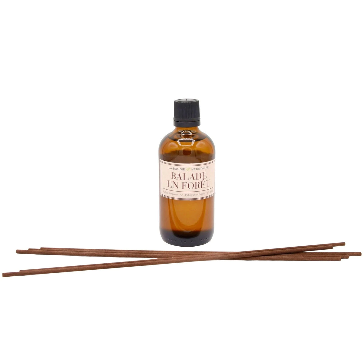 Diffuseur de Parfum avec tiges Balade en Forêt 100 ml La Bougie Herbivore diffuseur