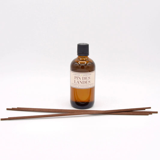 Diffuseur de Parfum avec tiges Pin des Landes 100 ml La Bougie Herbivore diffuseur