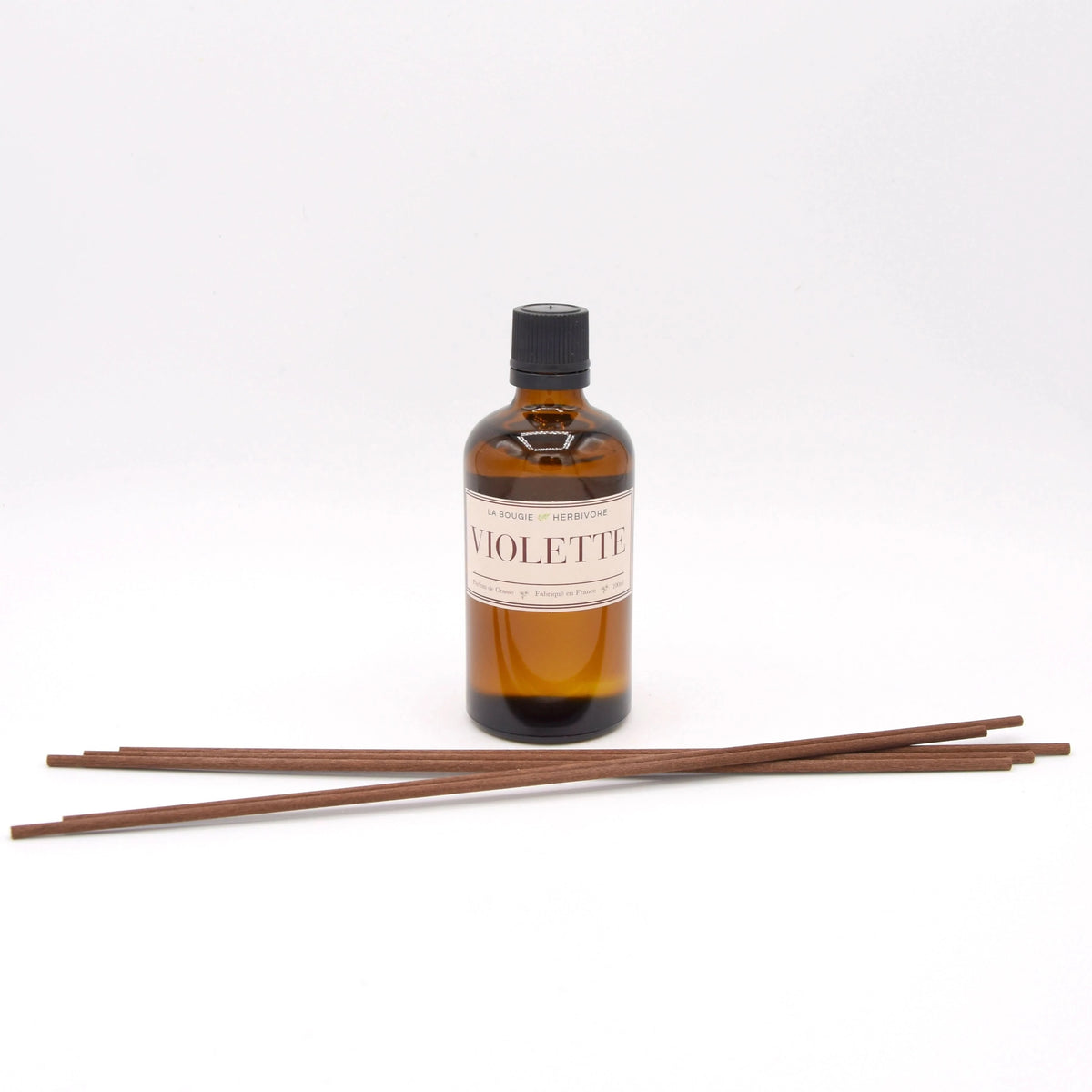 Diffuseur de Parfum avec tiges Violette 100 ml La Bougie Herbivore diffuseur
