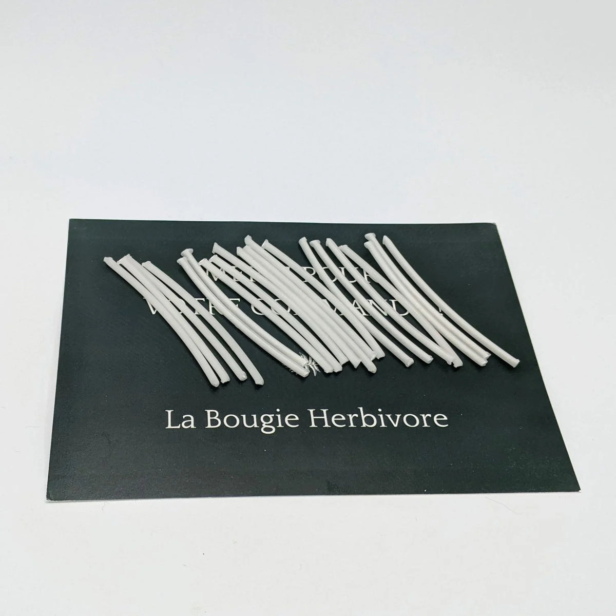 Bougie perlée à composer – 20 mèches en coton bio  POUDREE DISPO PARIS OU LAVAL
