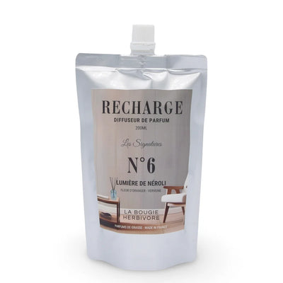 Recharge parfumée 200ml N°6 (sans flacon avec 10 tiges)