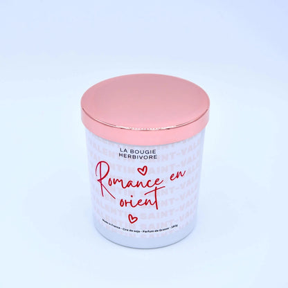 Bougie parfumée Saint-Valentin "Romance en Orient" 200ml La Bougie Herbivore Bougies