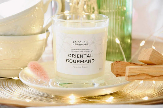 Oriental Gourmand - Bougie parfumée à la cire végétale de soja 150g La Bougie Herbivore Bougies