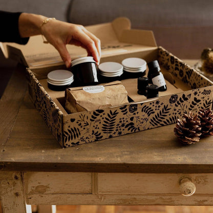 BOX DIY :🎄 Kit pour fabriquer ses bougies (Noël) La Bougie Herbivore Bougies