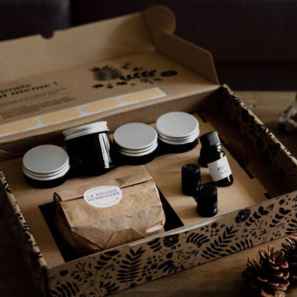 BOX DIY :🎄 Kit pour fabriquer ses bougies (Noël) La Bougie Herbivore Bougies