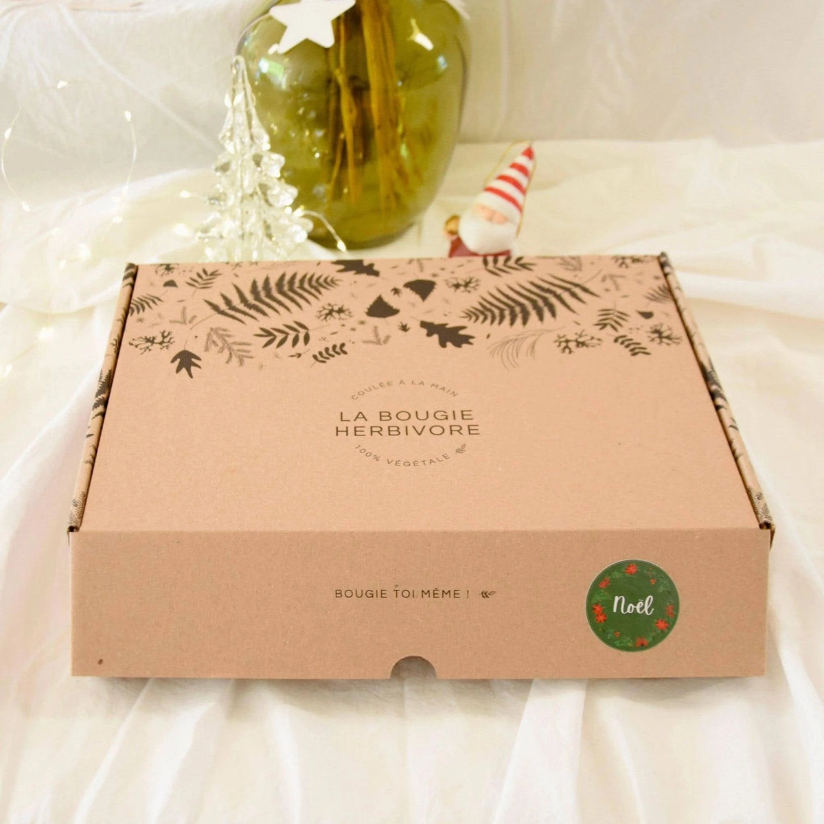 BOX DIY :🎄 Kit pour fabriquer ses bougies (Noël) La Bougie Herbivore Bougies