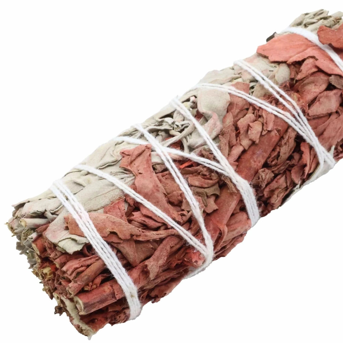 Sauge Blanche + Sang de Dragon ficelle - Fagot de 25-30g La Bougie Herbivore encens
