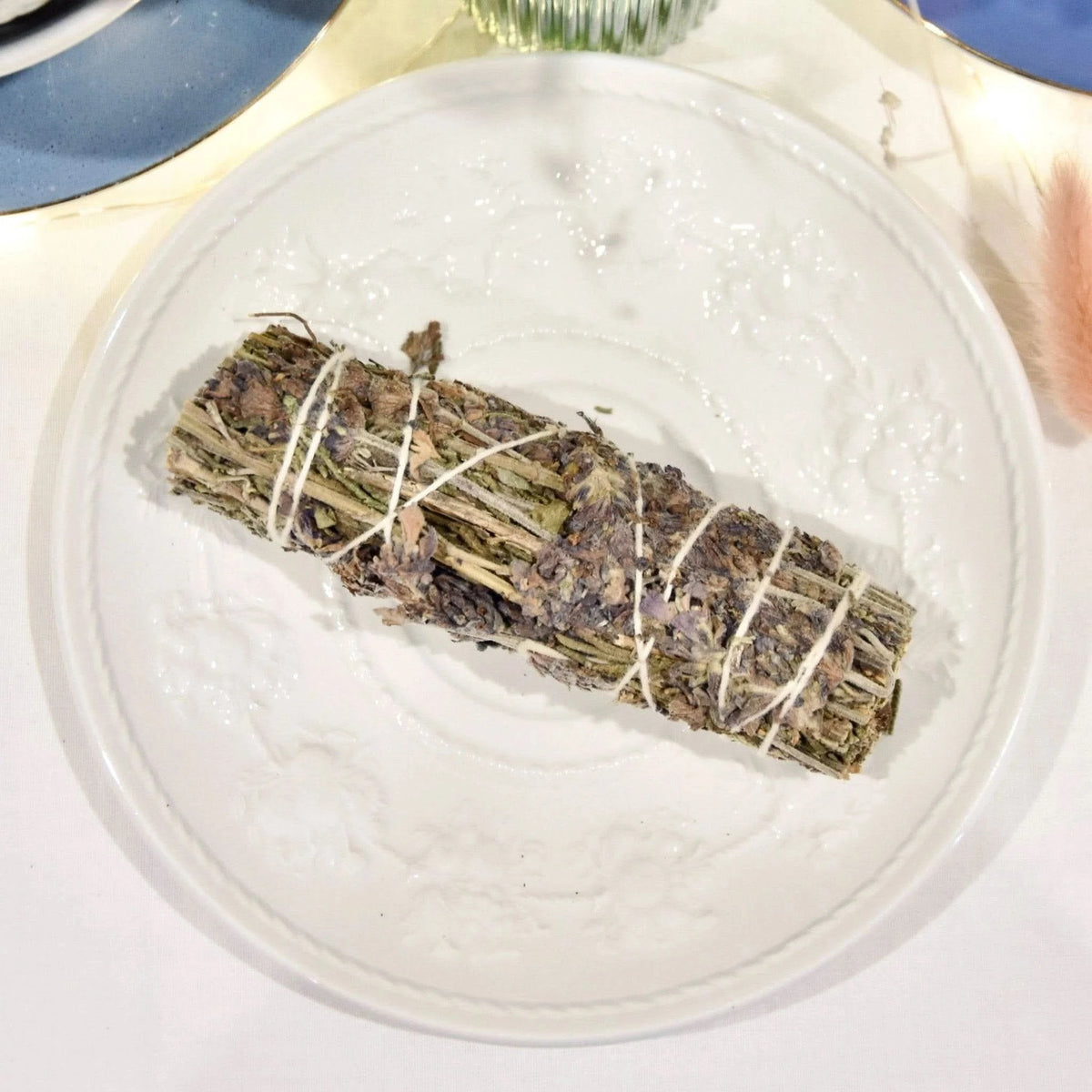 Bâton de purification lavande maison de La Bougie Herbivore pour une atmosphère apaisante